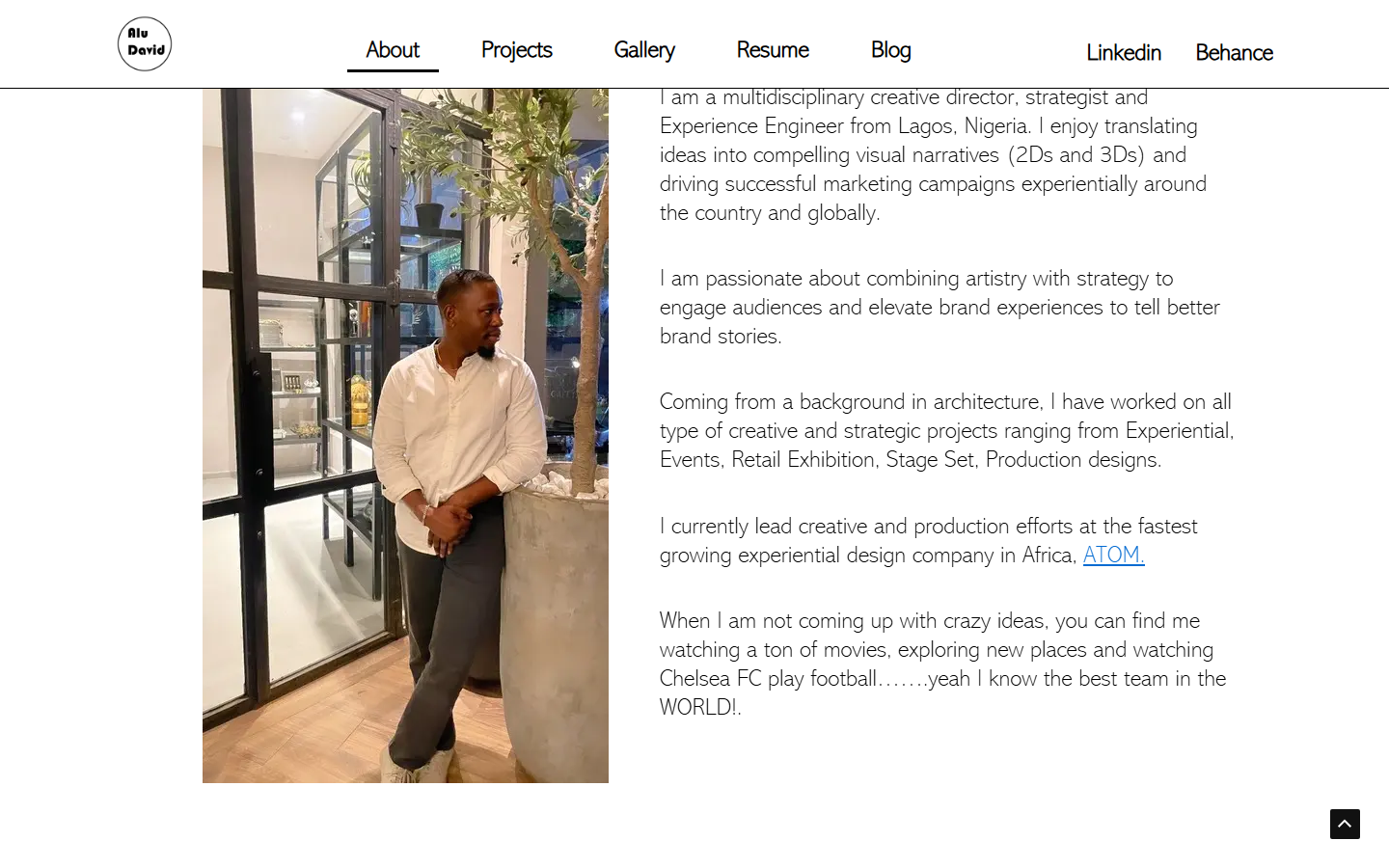 Alu Kayode portfolio grid