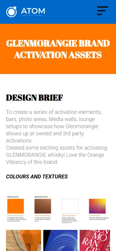 Atom mobile Glenmorangie case study